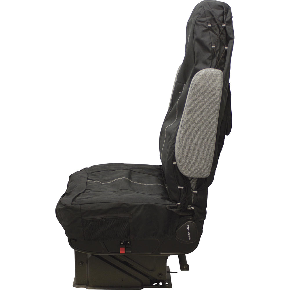 Northern Tool & Equipment Seats Inc. close-up of front and side pockets for organization