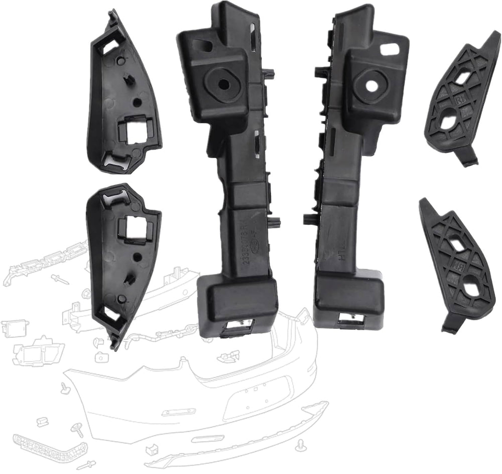 SecosAutoparts bracket installed on Chevy Malibu front demonstrating restored bumper alignment benefit