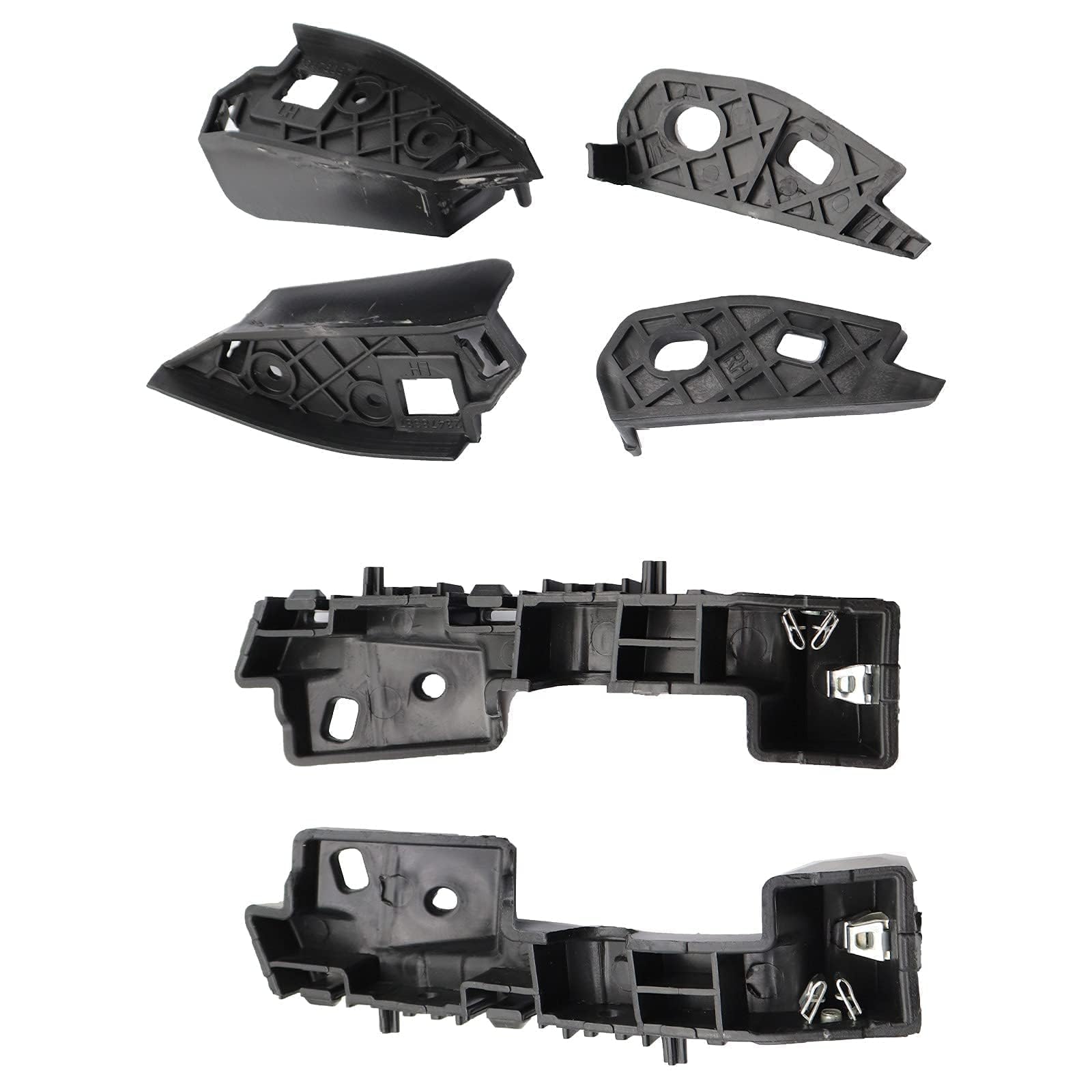 SecosAutoparts brackets next to ruler showing size and correct fitment benefit