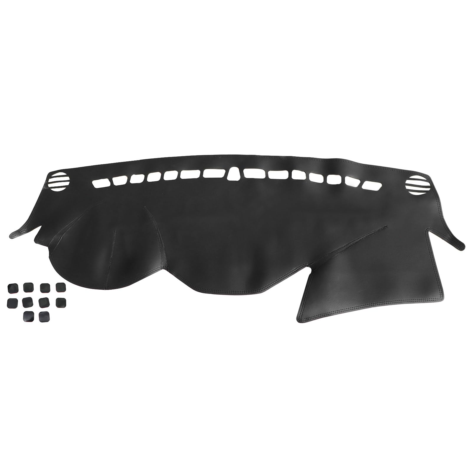 SecosAutoparts front packaging showing custom-fit Sonata dashboard cover and benefit protection