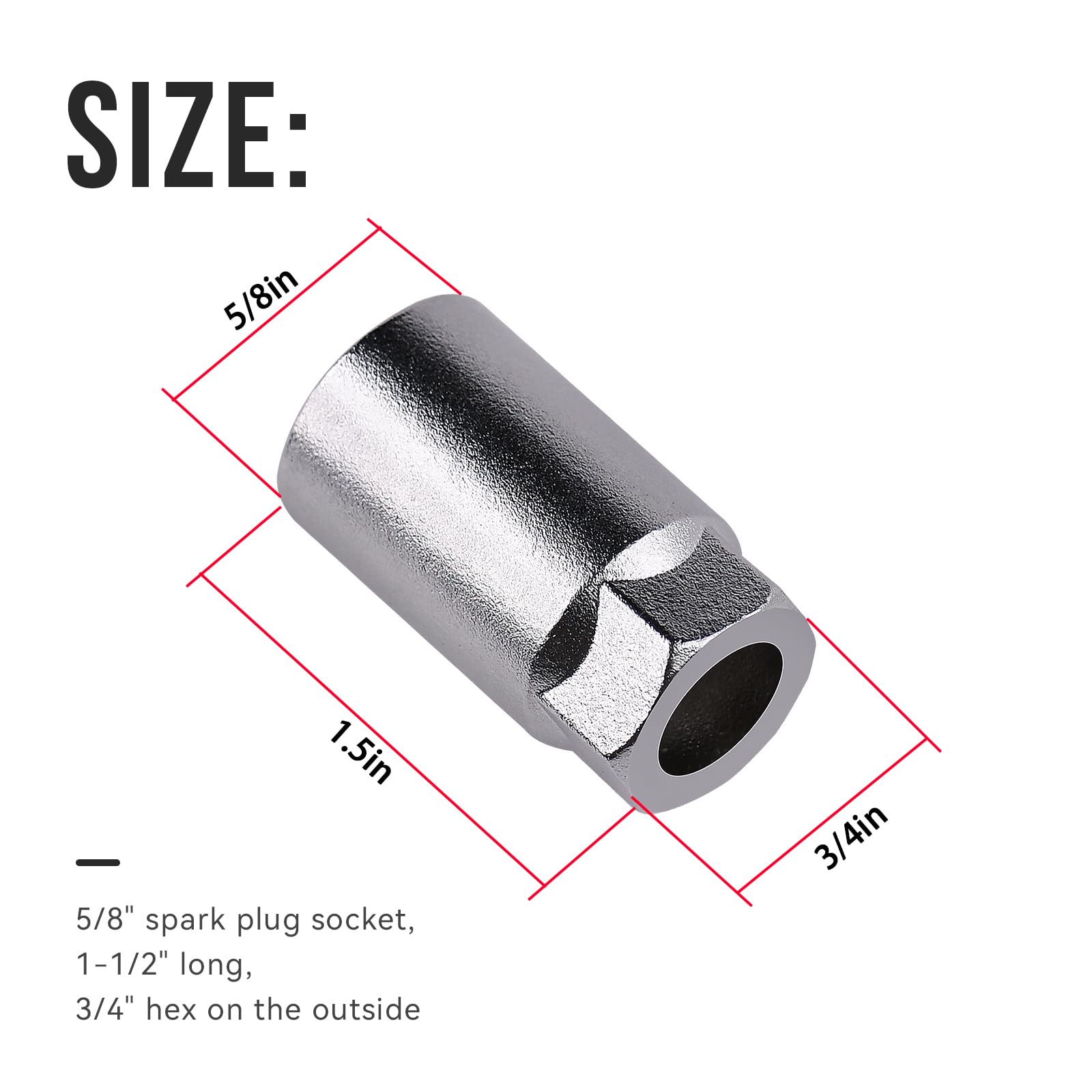 SeDeplacer socket held in hand showing compact size and portability benefit