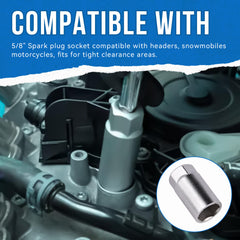 SeDeplacer side profile highlighting short 1-1/2" length for tight-space access benefit