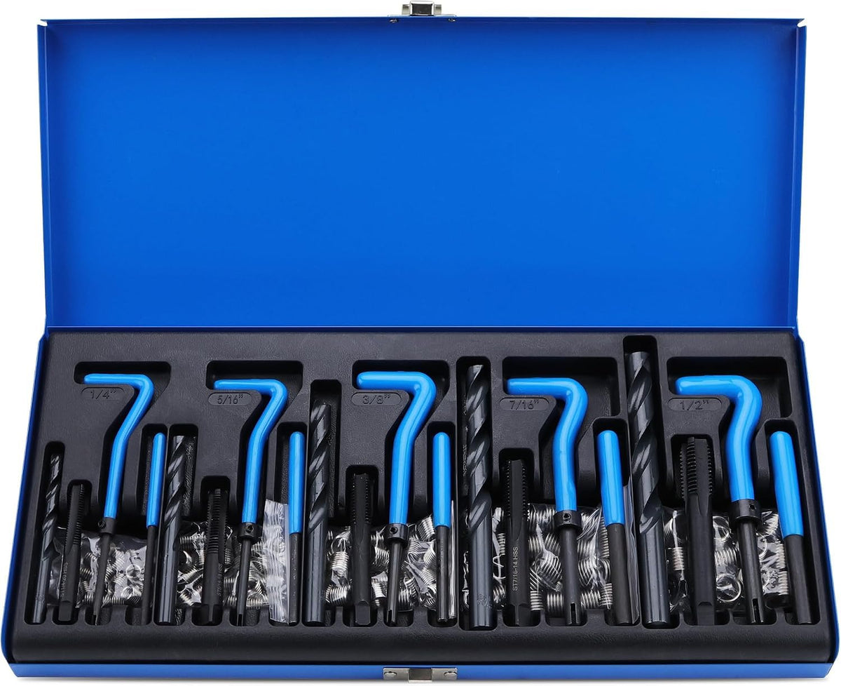SEDY front packaging case open showing organized 131PC kit and tools for fast repairs
