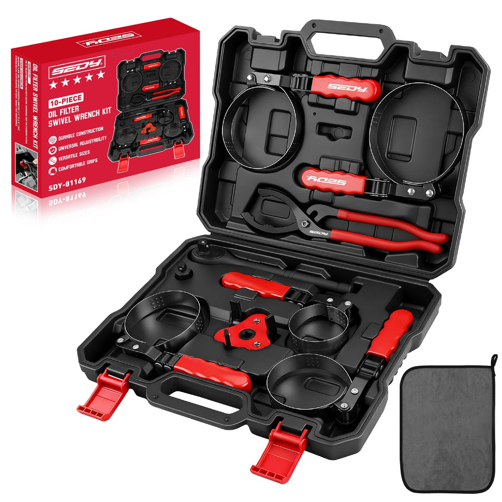 SEDY front packaging case open showing organized kit and quick selection