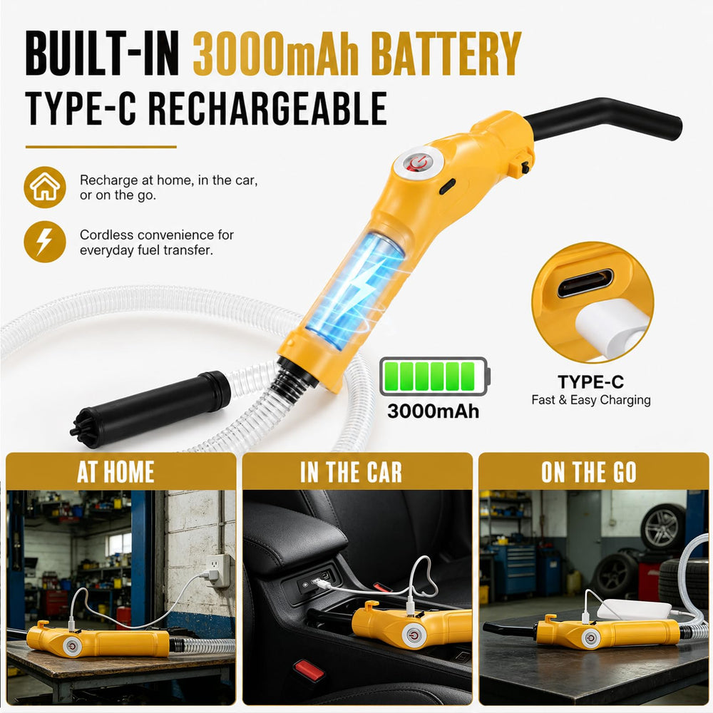 Seeossn ergonomic yellow handle and controls for comfortable one-hand use