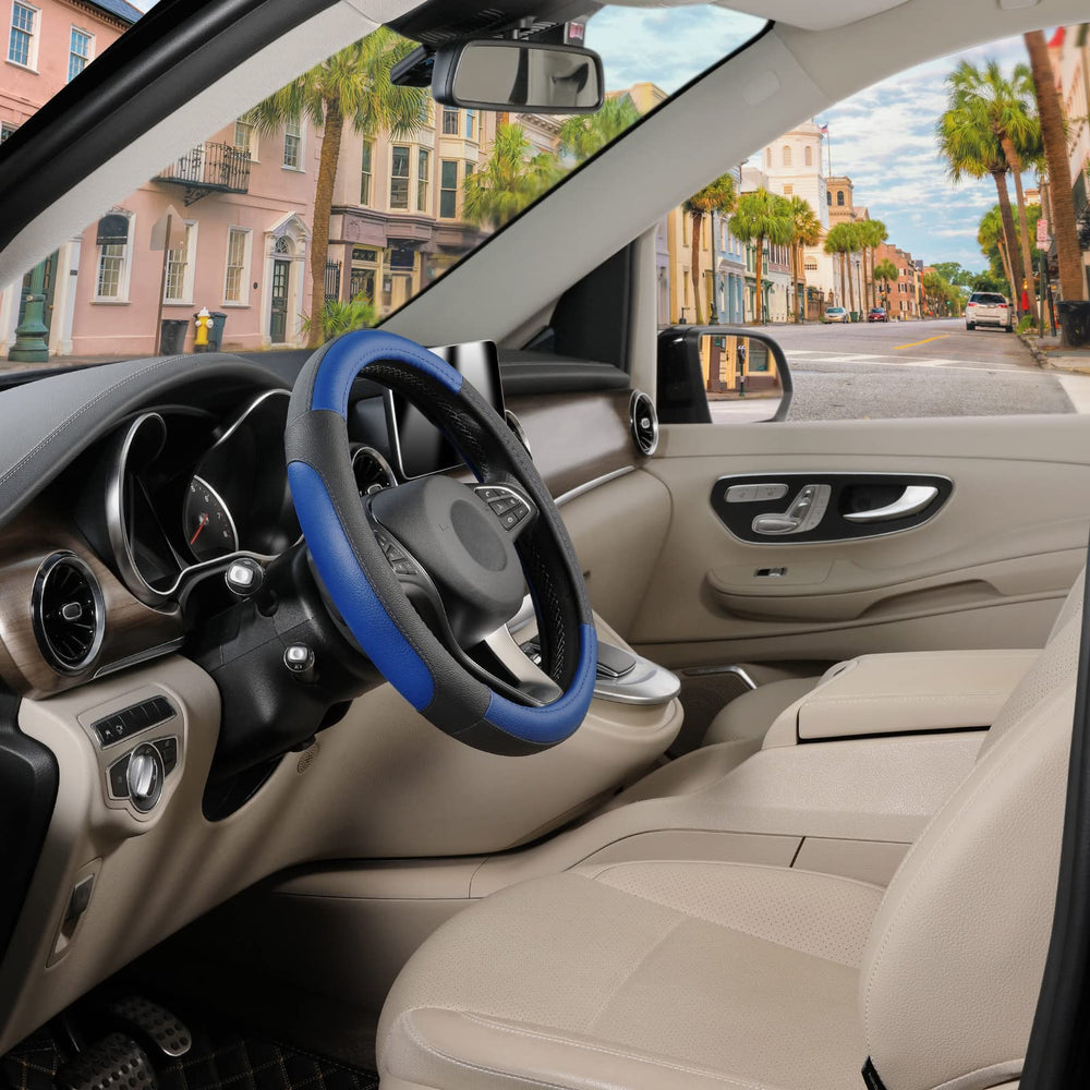 SEG Direct lifestyle shot in car interior offering upgraded cabin look benefit