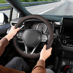 SEG Direct close-up of PU leather texture and grip, highlights durable non-slip surface