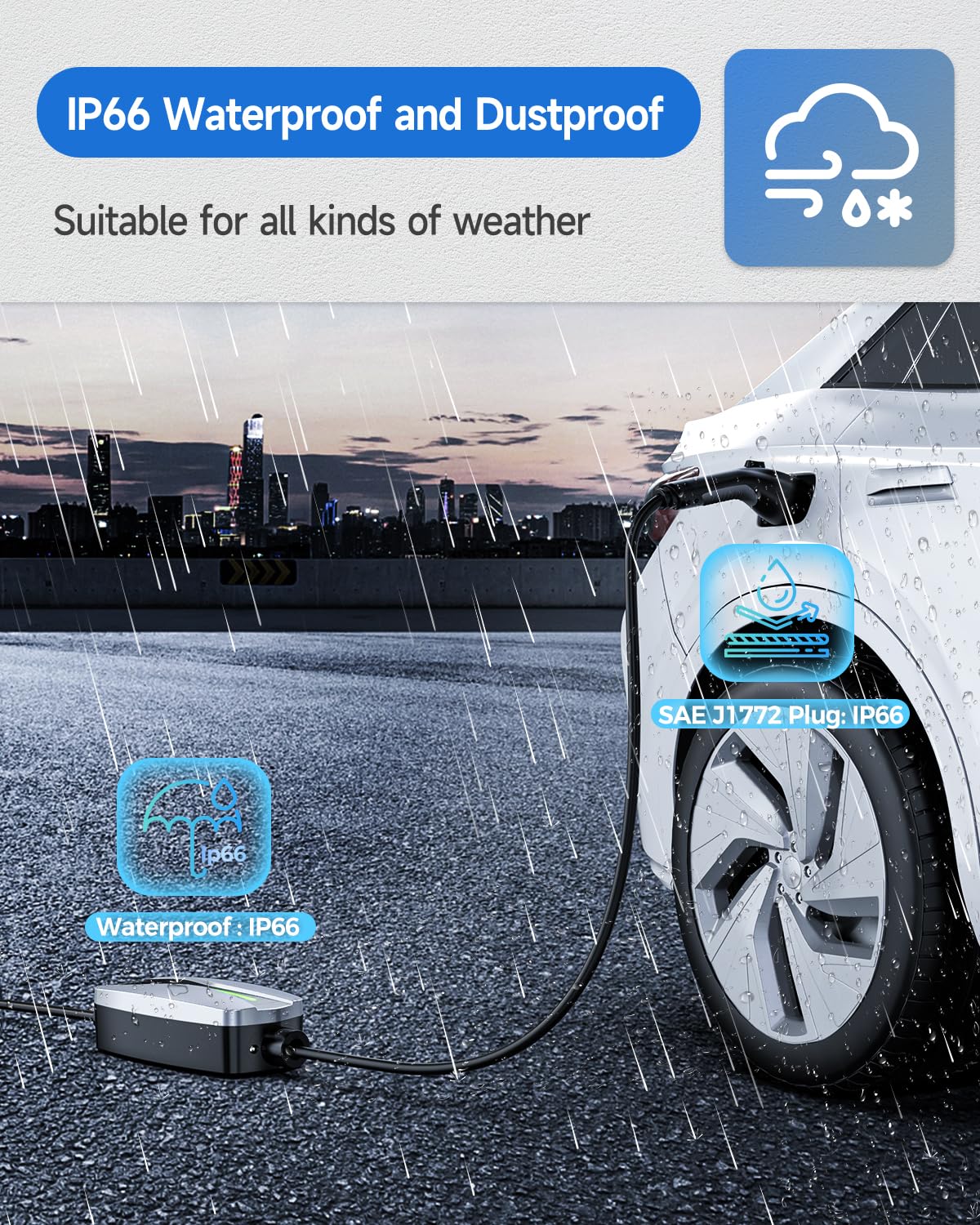 SEGUMA illuminated LED indicators showing charging status for quick alerts