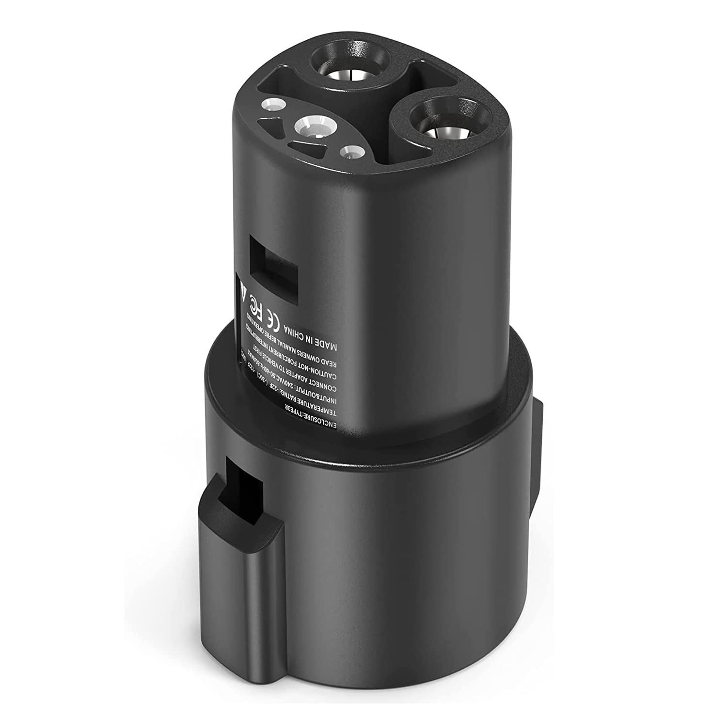 SEGUMA adapter attached at a mall charging point, practical for errands and travel
