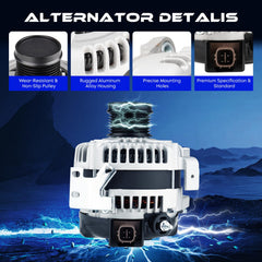 SEHNSUCHT alternator side profile highlighting lightweight aluminum housing advantage