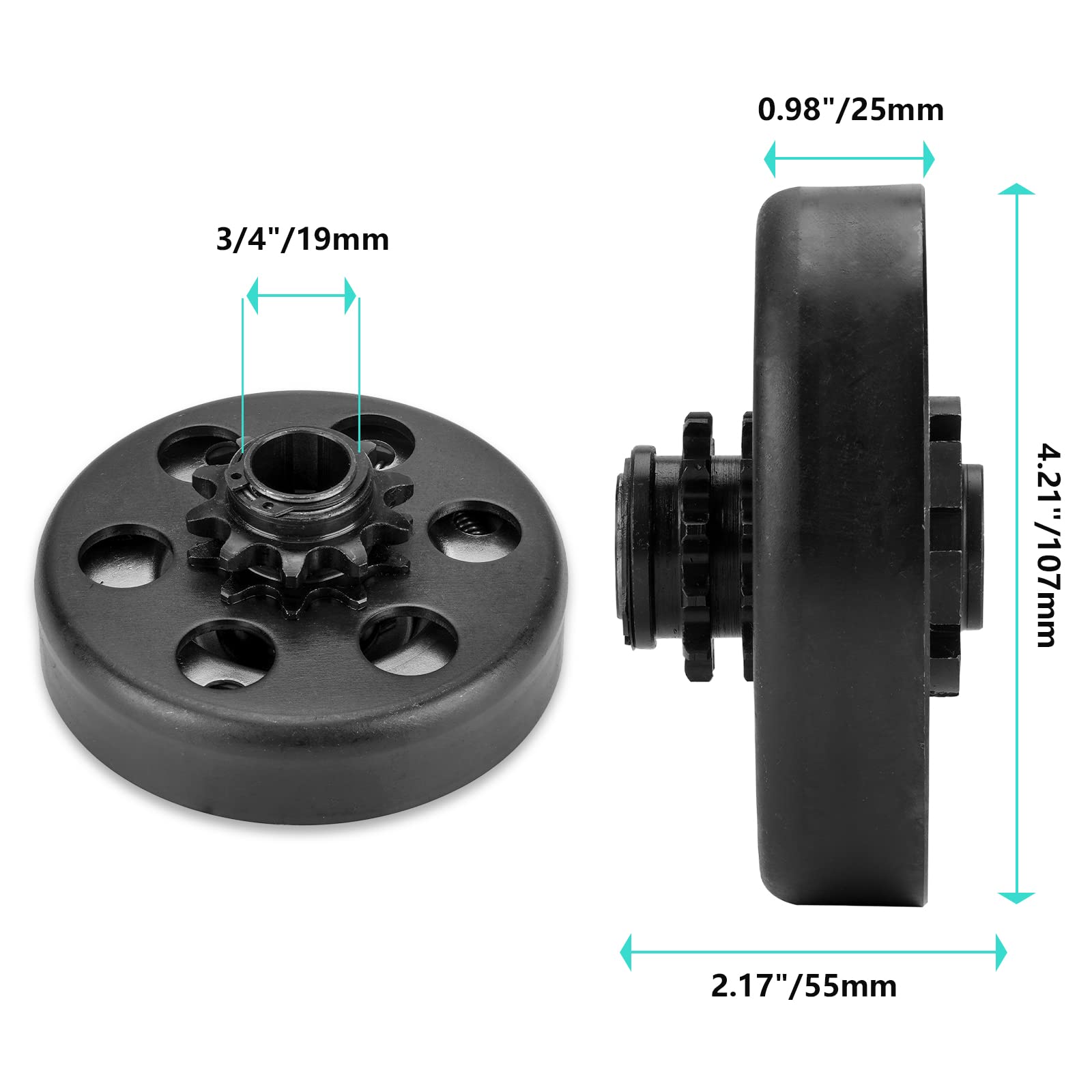 SEHNSUCHT close-up of clutch shoes highlights durable friction surfaces