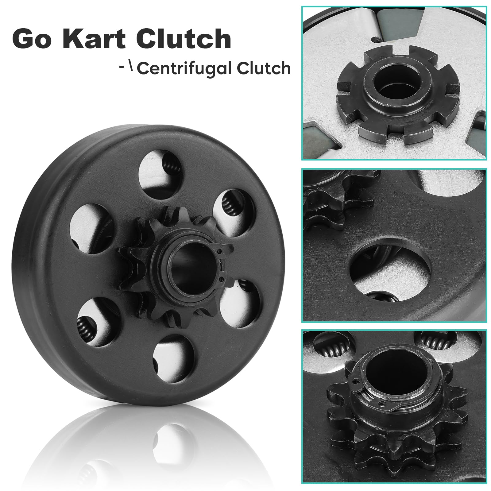 SEHNSUCHT clutch with accessory kit laid out for complete bolt-on convenience