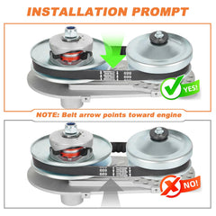 SEHNSUCHT 6-inch driven pulley side view aiding heat dissipation