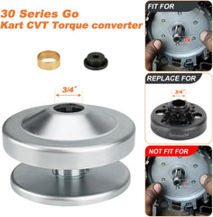 SEHNSUCHT driver clutch bore and keyway detail ensuring proper fit