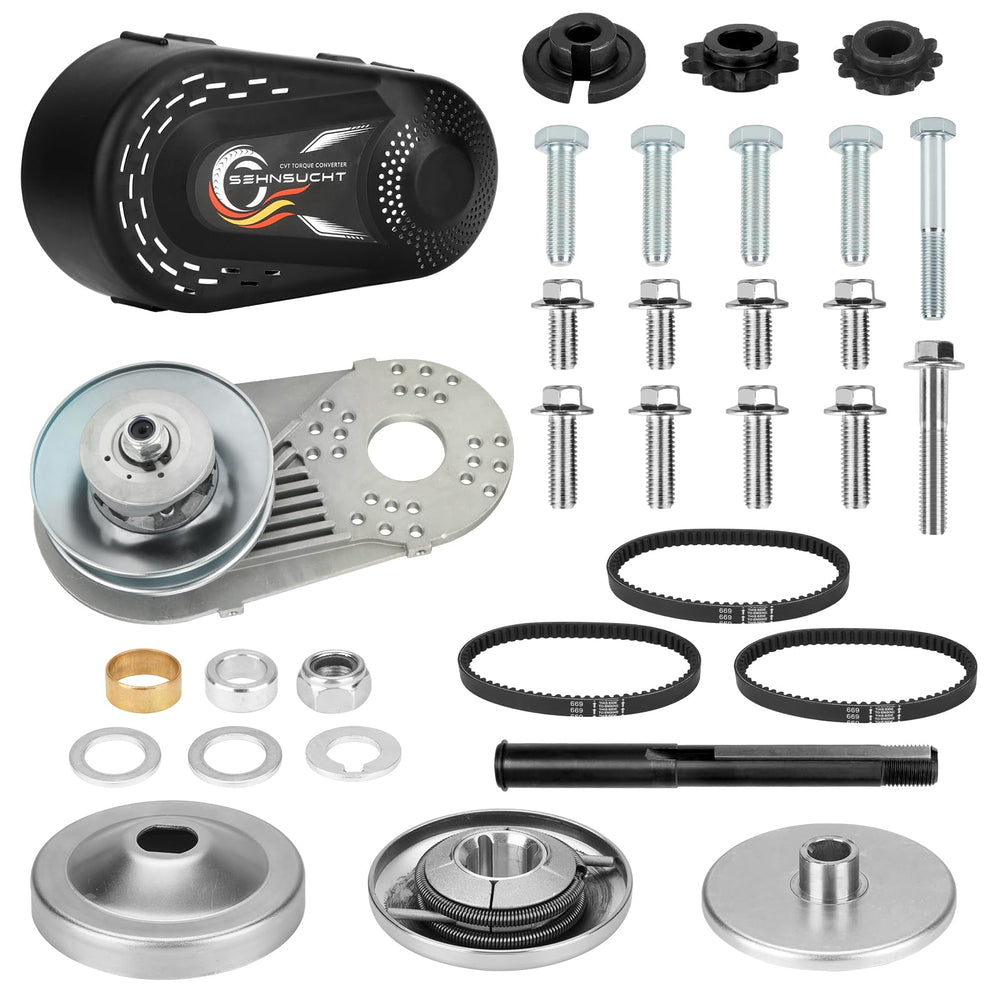 SEHNSUCHT front assembly showing clutch and driven unit for quick replacement