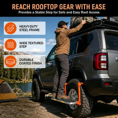 SEKAM folded storage bag with step inside for clean compact transport
