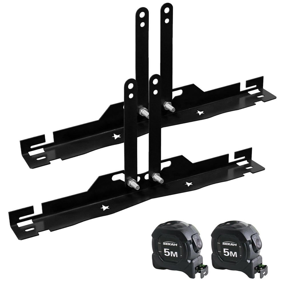 SEKAM front packaging showing toe plates and case for quick identification and protection