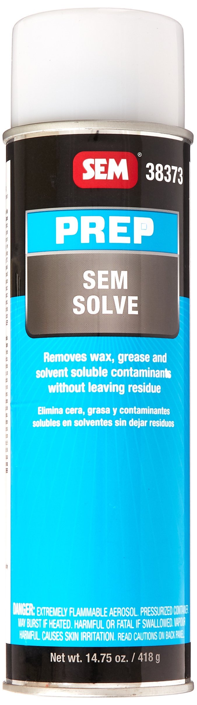 SEM 38373 Solve front can showing label and size, clear product identification benefit