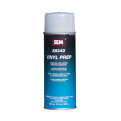SEM vinyl prep front label showing product and cleaning benefit