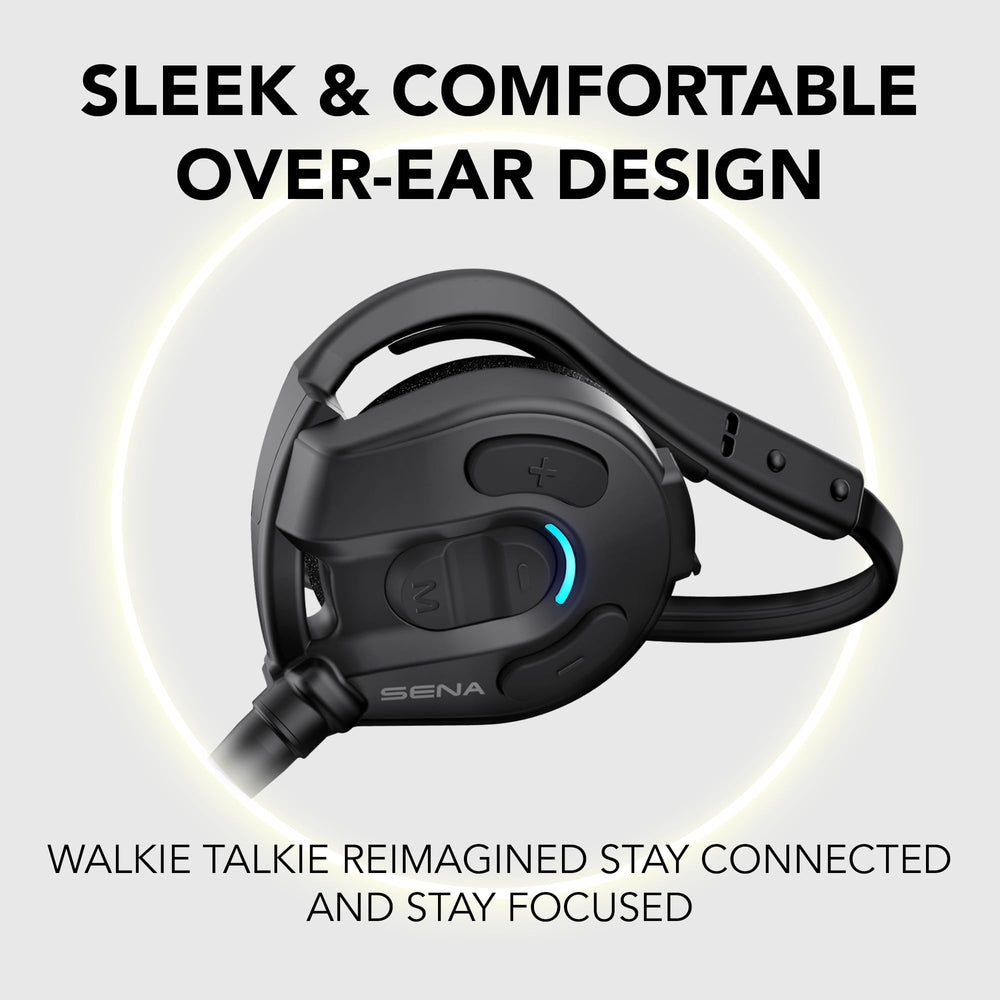 Sena Expand earpad texture highlighting comfort for long outdoor use