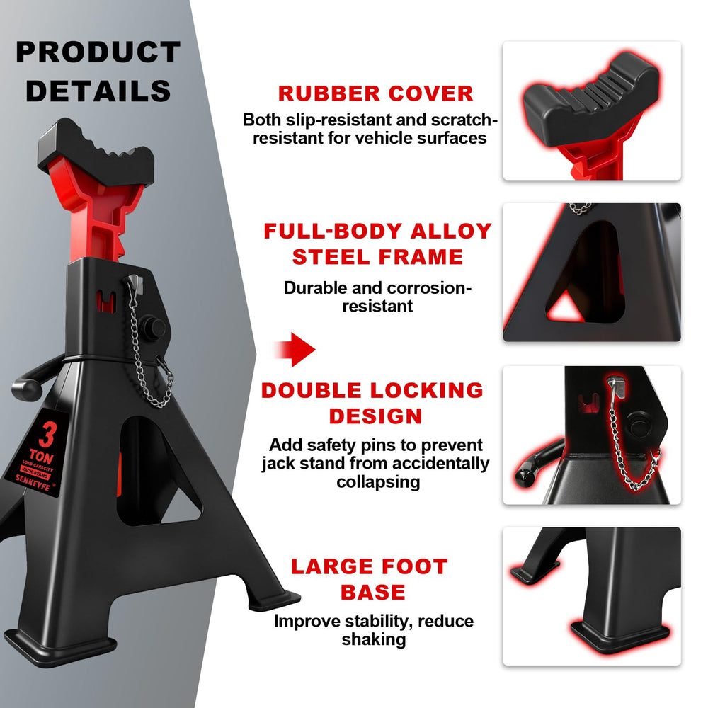 SENKEYFE rubber top close-up protecting vehicle paint and frame
