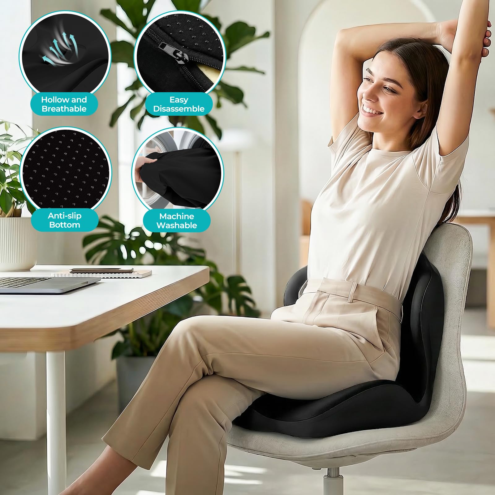 Serdyes memory foam cutaway illustrating dense foam for lasting comfort