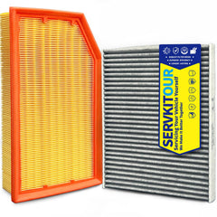 SERVKITOUR front packaging showing both filters and clear fitment information benefit quick identification
