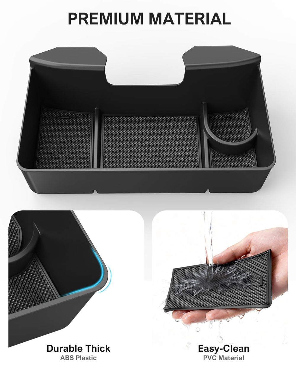 SEVEN SPARTA phone compartment with phone keeps devices safe and reachable