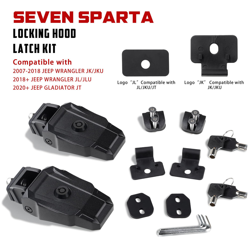 SEVEN SPARTA rubber pad detail protecting hood paint and preventing scratches