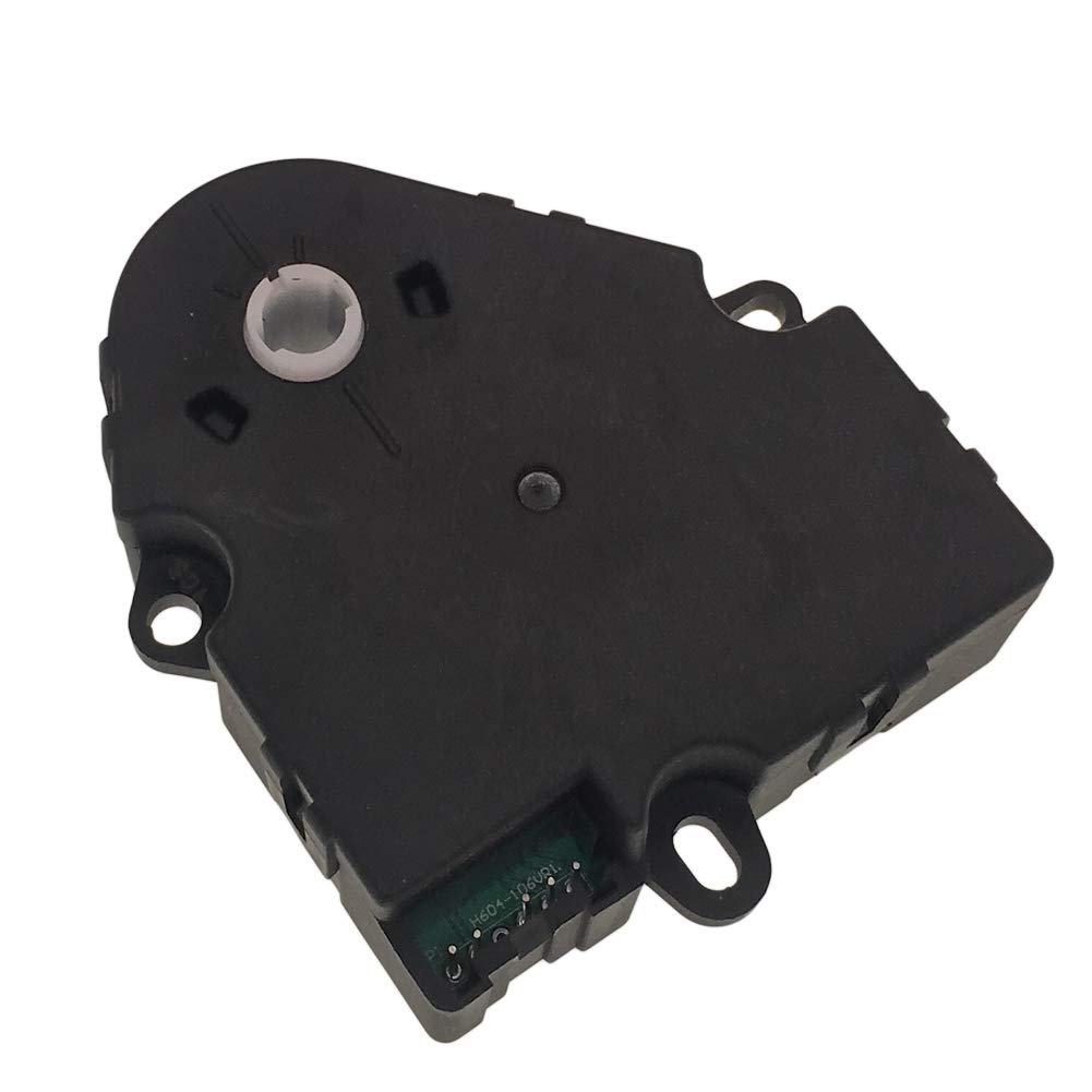 SFY actuator installed under dash demonstrating restored HVAC control