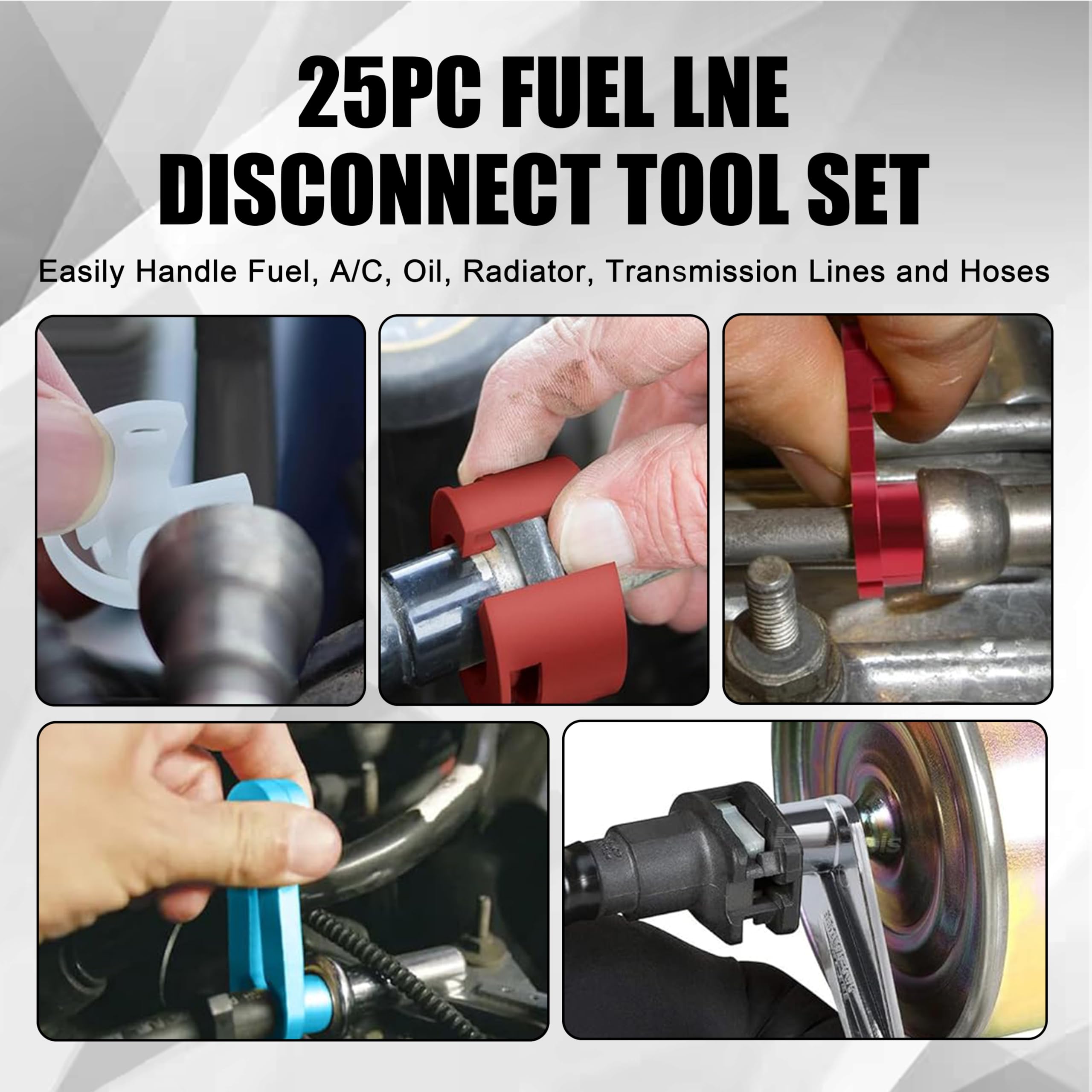 SGT SUPER GARAGE TOOLS scissor-style disconnect close-up for precise fits