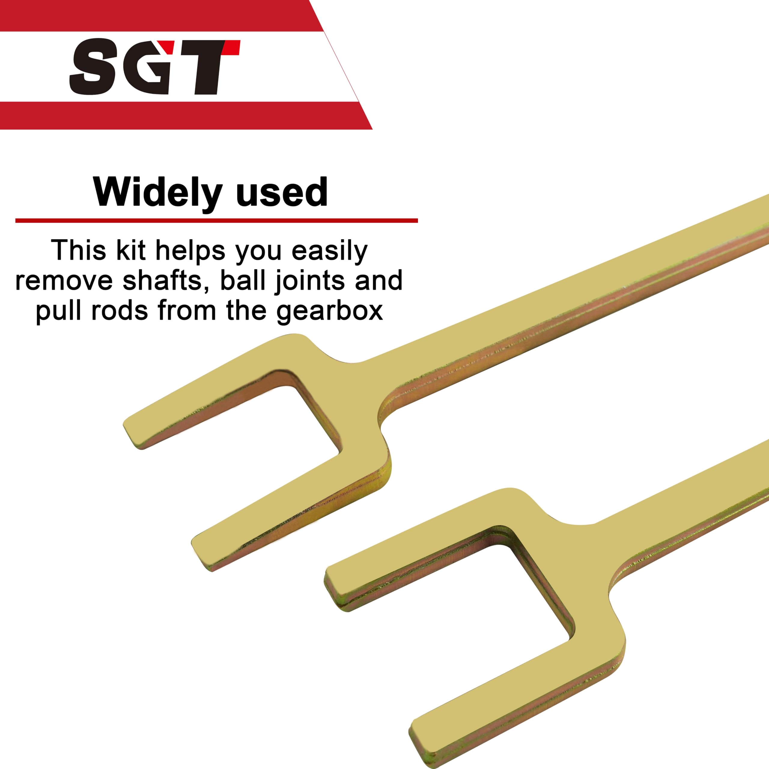 SGT SUPER GARAGE TOOLS kit contents with gloves highlighting ready-to-use convenience
