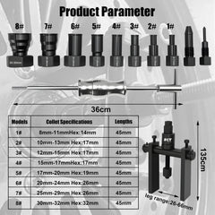 SGT SUPER GARAGE TOOLS slide hammer close-up showing ergonomic T-handle and impact benefit