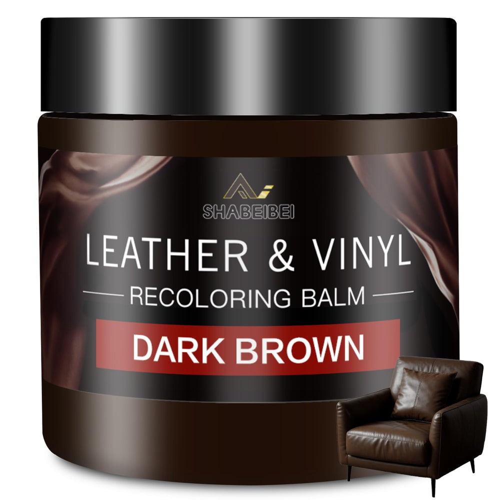 SHABEIBEI front packaging dark brown balm showing kit contents and benefits