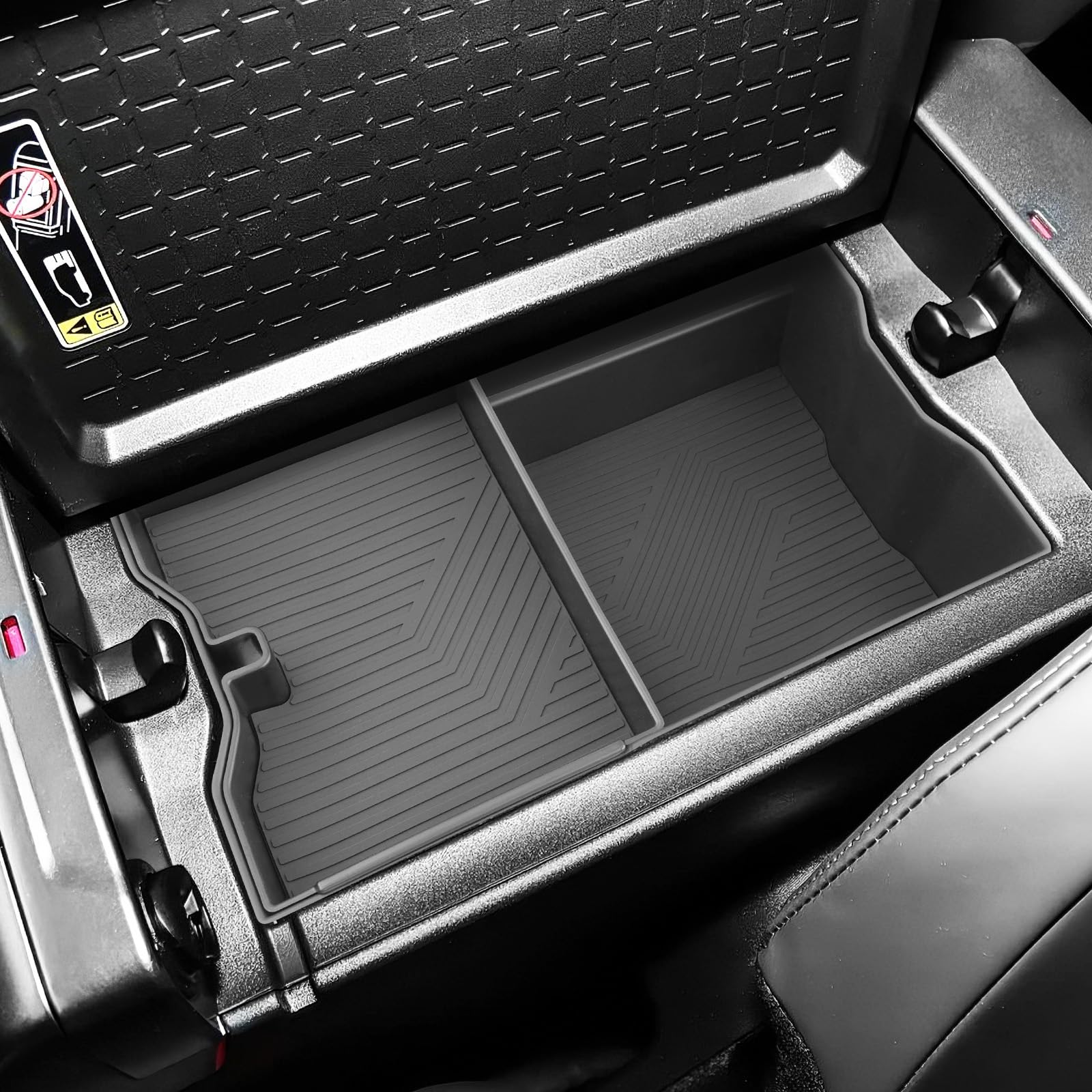 SHAOHAO front view tray installed in 2026 RAV4 for tidy storage