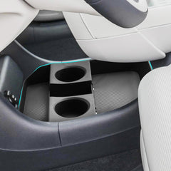 SHAOHAO front view of lower console organizer showing clean fit and easy access