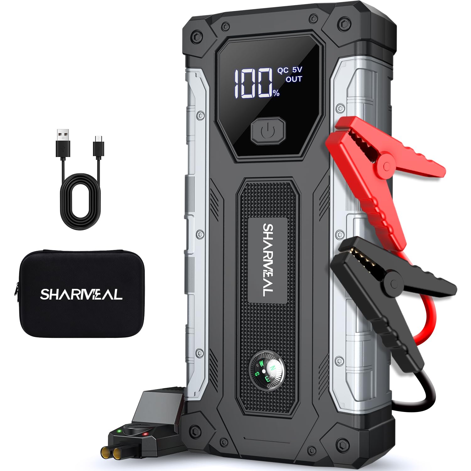 Sharmeal front unit with cables showing compact design and quick starting benefit