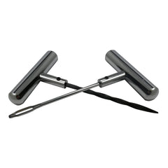 Sherco-Auto T-handle front view showing sturdy stainless construction and durable design benefit
