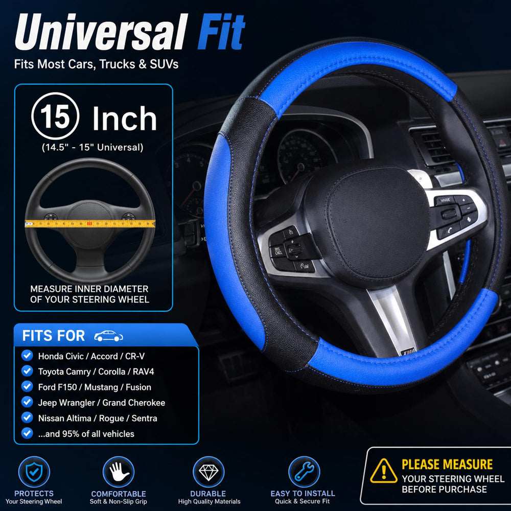 SHIAWASENA lifestyle dashboard shot, sporty black and blue interior accent