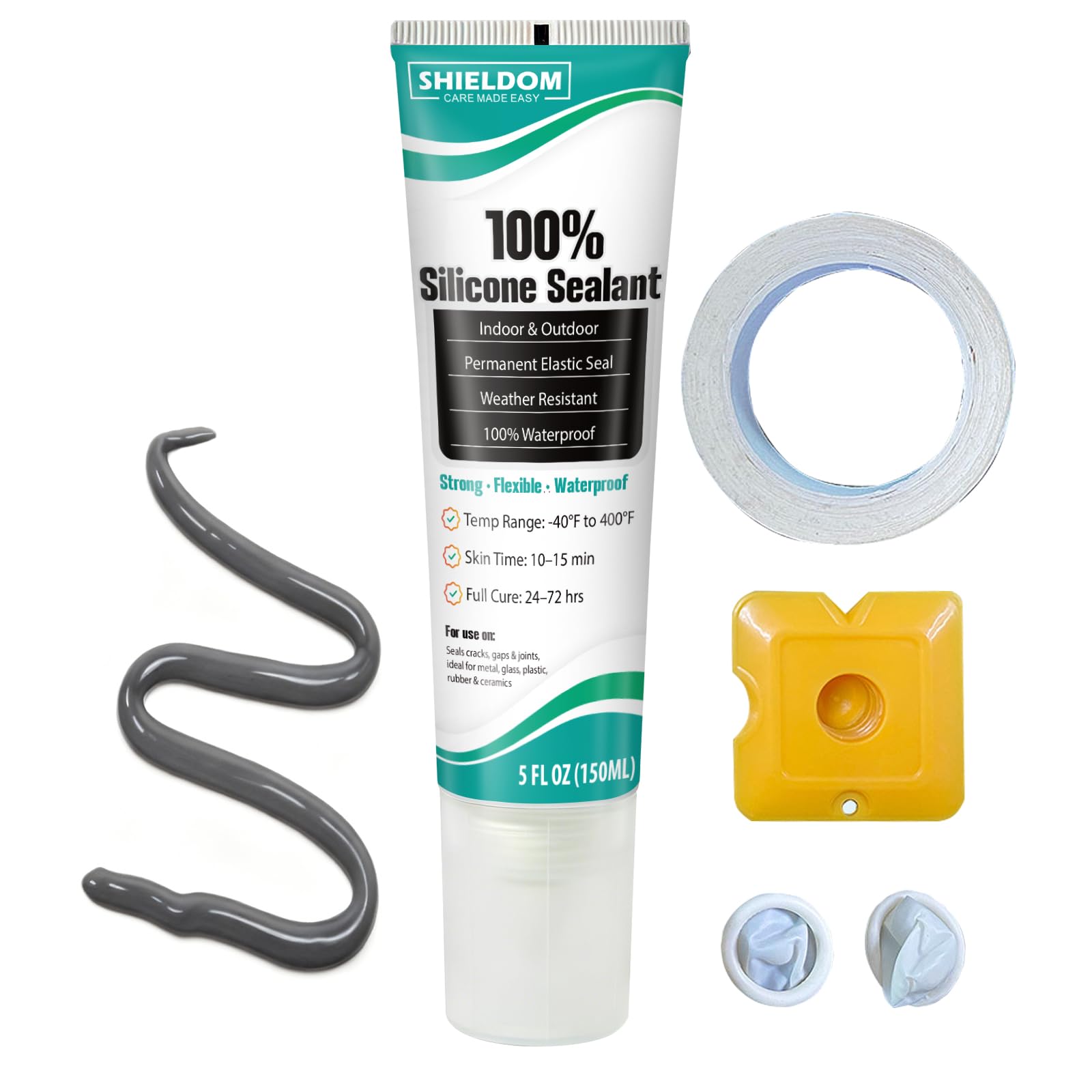 SHIELDOM front packaging 150ML grey tube showing product and label benefit