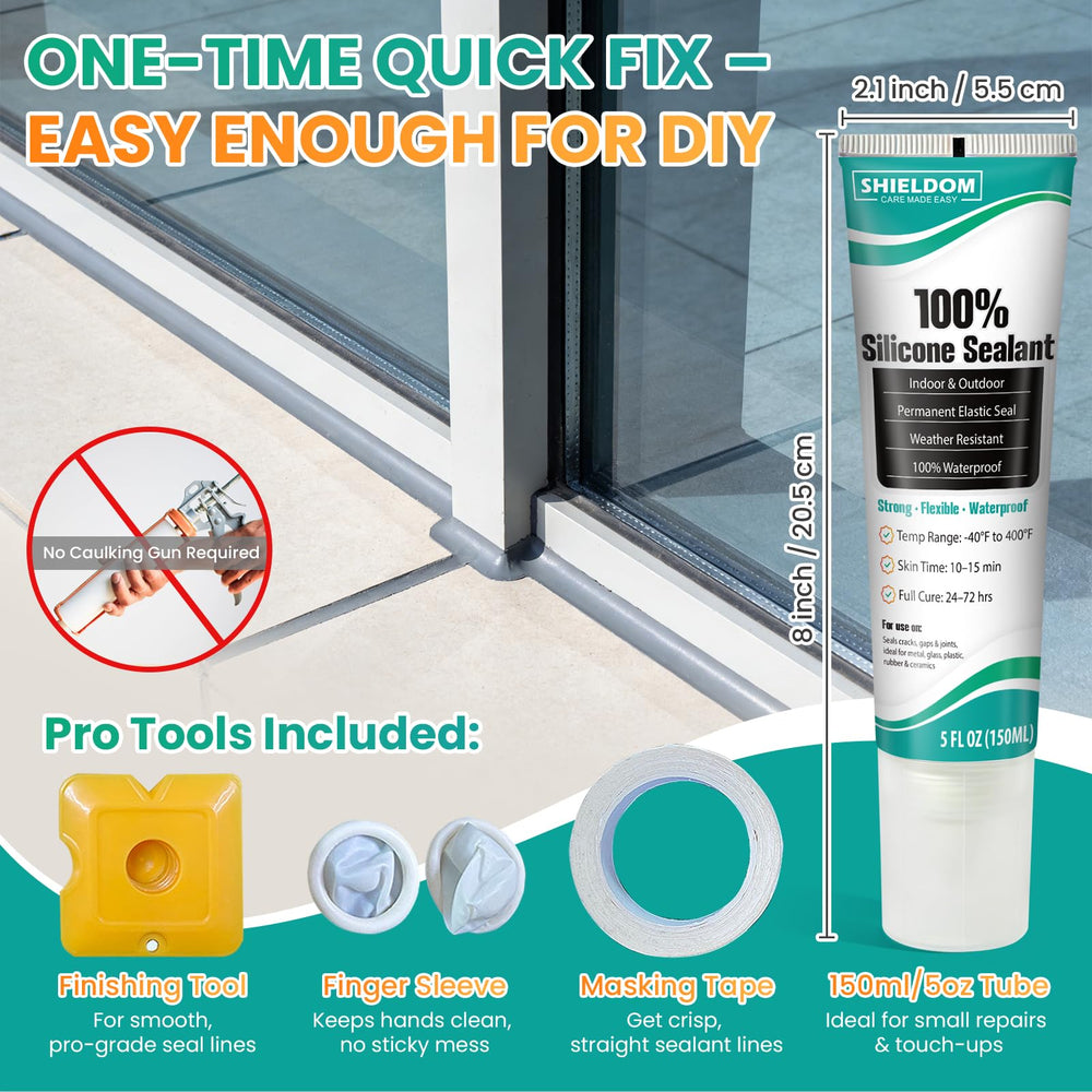 SHIELDOM seal on window frame detail resisting weather and UV exposure