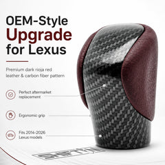 SHIFTIN side profile highlighting ergonomic shape for comfortable shifting