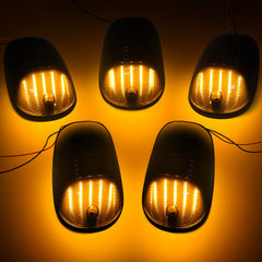 SHINEFIT close-up of five SMD LED strips revealing brighter illumination