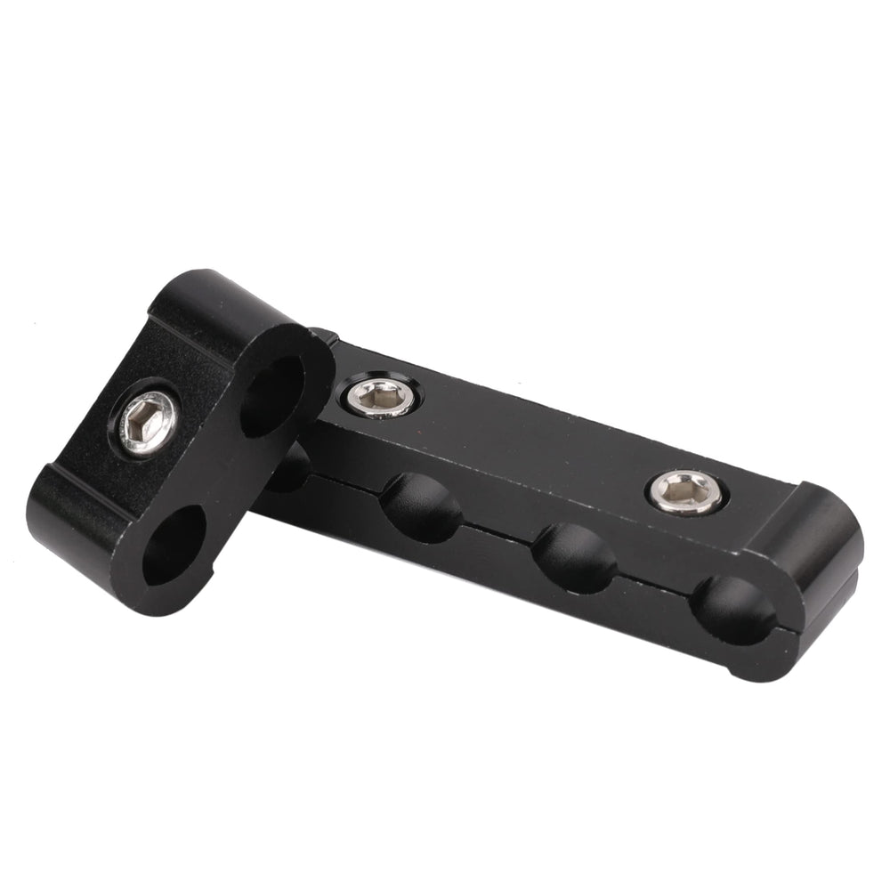 SHINEHOME close-up of aluminum clamp detail demonstrating durable construction benefit