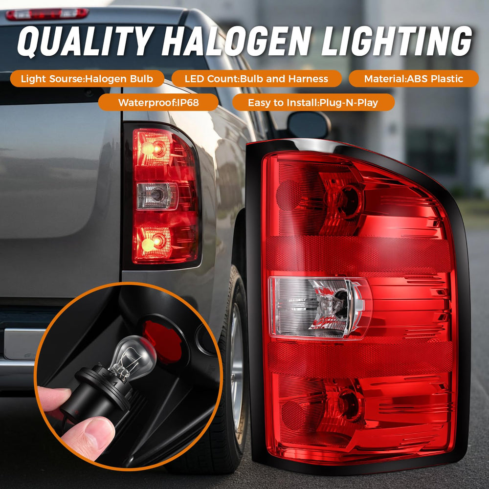 SHINEHOME tail light illuminated at night showing bright brake and turn visibility