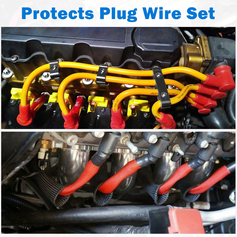 SHINEHOME separator hardware and included Allen key for easy under-hood installation