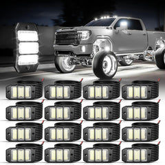 SHINIGHT front view of pod showing compact housing and bright output benefit