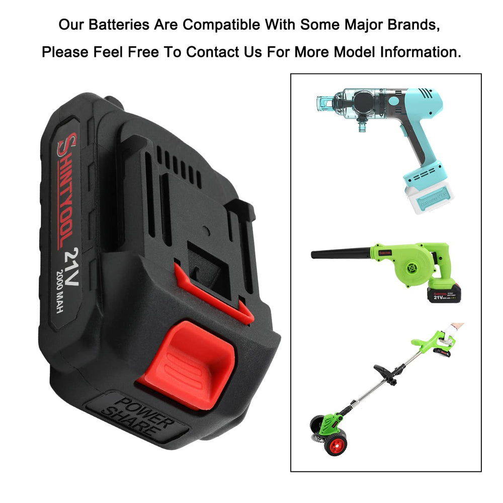SHINTYOOL battery next to ruler showing compact size and portability benefit