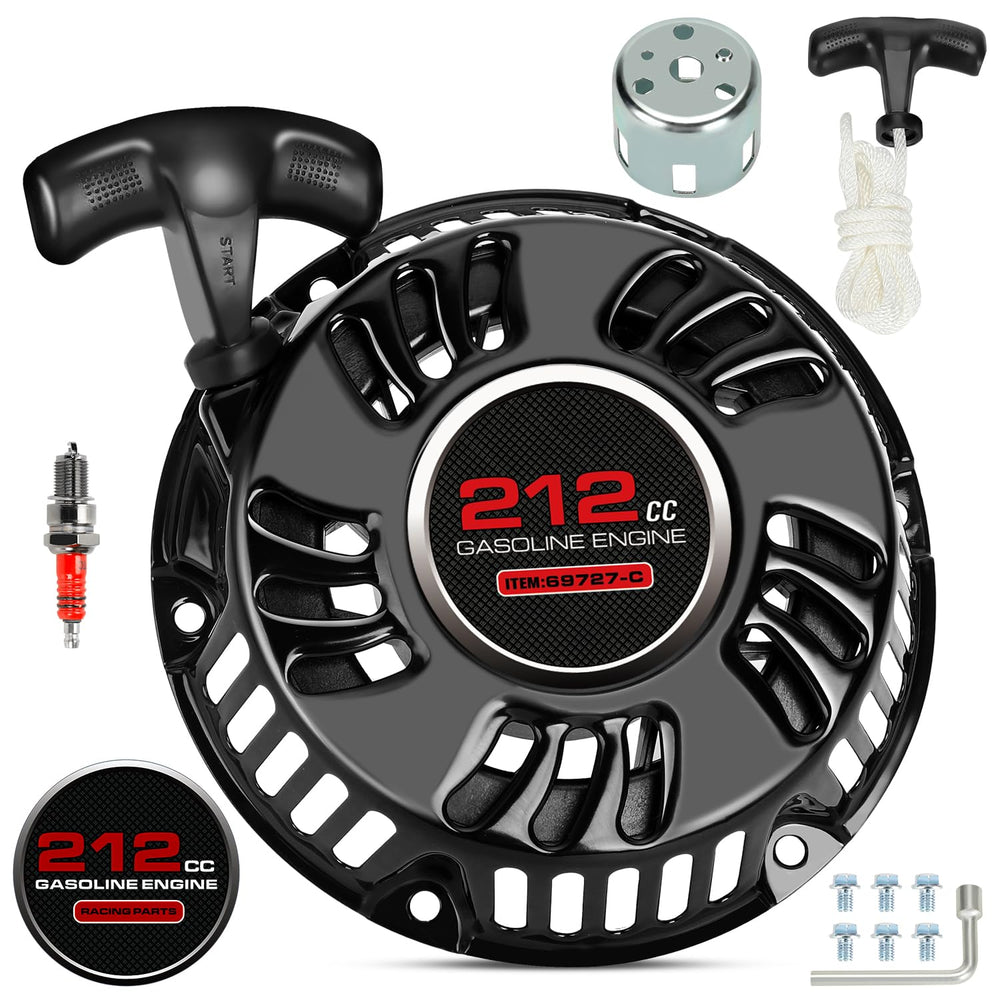SHIQINHA front assembly view showing full starter kit and quick replacement benefit