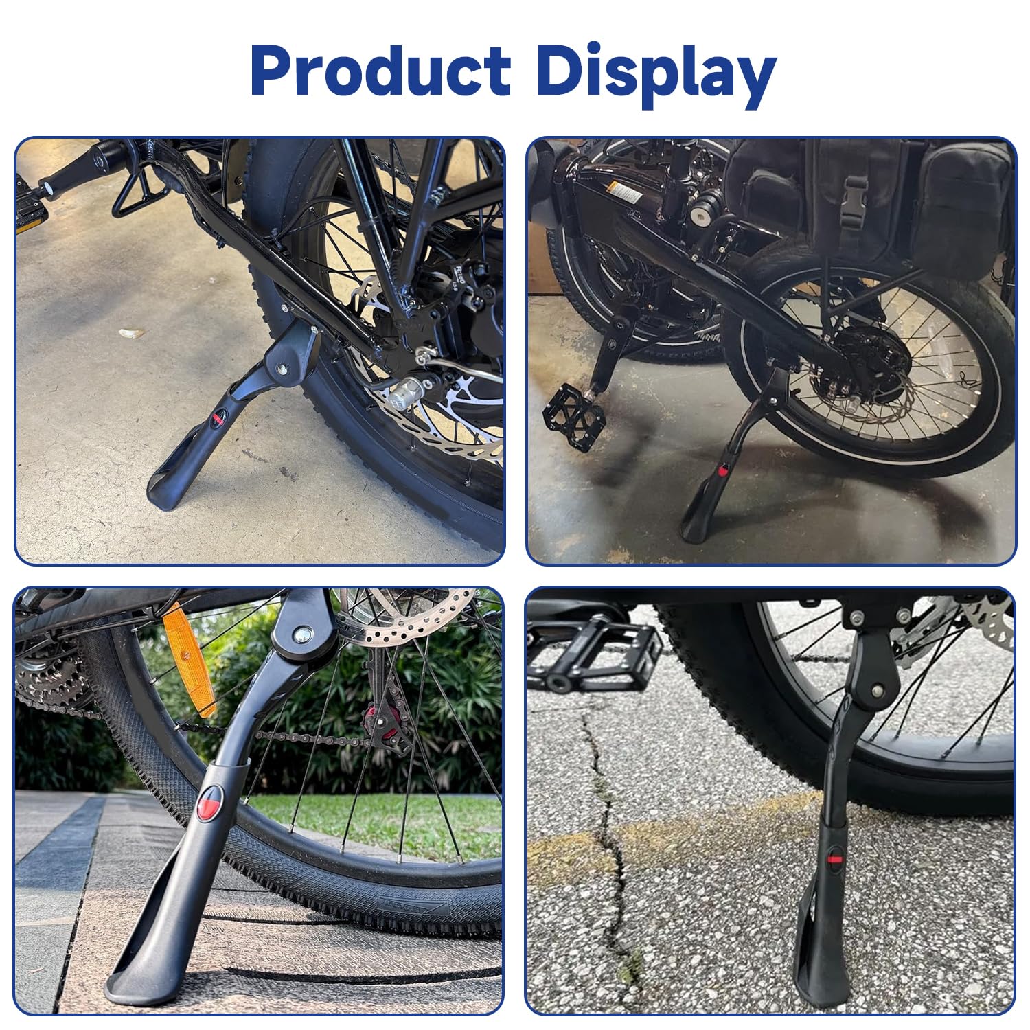 SHIQINHA user tightening kickstand bolts with included wrench during install